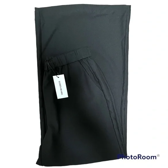 Elizabeth and James Black wide leg pockets wear anytime pants - Picture 3 of 8